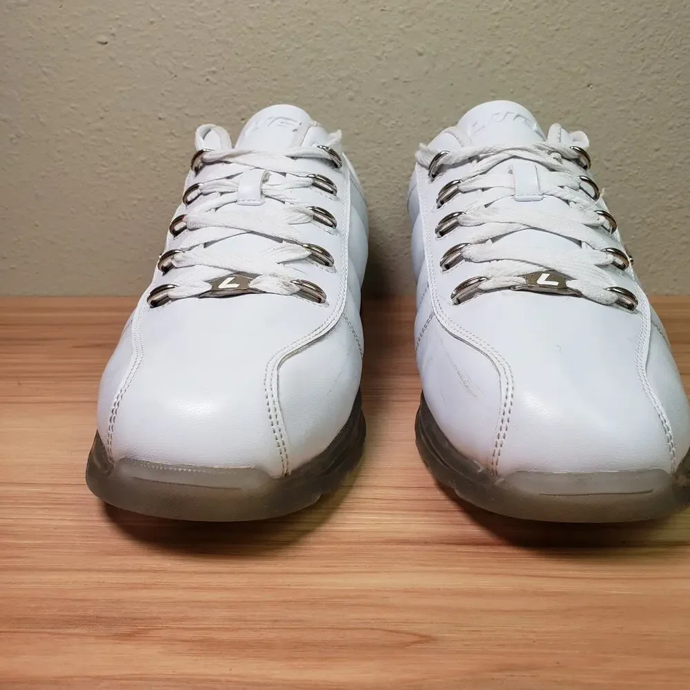 Lugz Men's Size 10.5 Charger II Ice Lace Up Fashion Sneakers white Sporty Casual